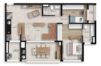 Apartamento, 3 quartos, 87 m² - Foto 4