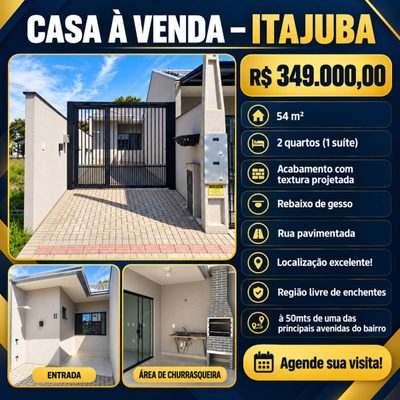 Casa, 2 quartos - Foto 1