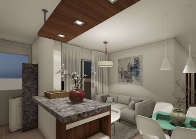 Apartamento, 3 quartos, 30 m² - Foto 2