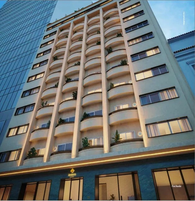 Apartamento, 1 quarto, 22 m² - Foto 1