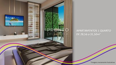 Apartamento, 1 quarto, 29 m² - Foto 2
