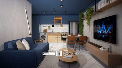 Apartamento, 1 quarto, 39 m² - Foto 1