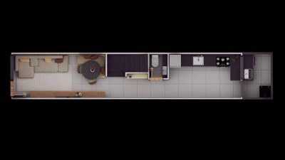 Casa, 2 quartos, 55 m² - Foto 2