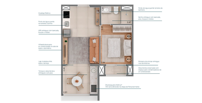 Apartamento, 3 quartos, 84 m² - Foto 5