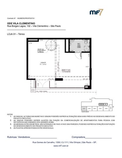 Loja-Salão, 55 m² - Foto 2
