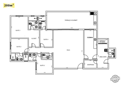Apartamento, 4 quartos, 202 m² - Foto 4