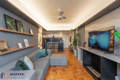 Apartamento, 1 quarto, 56 m² - Foto 3