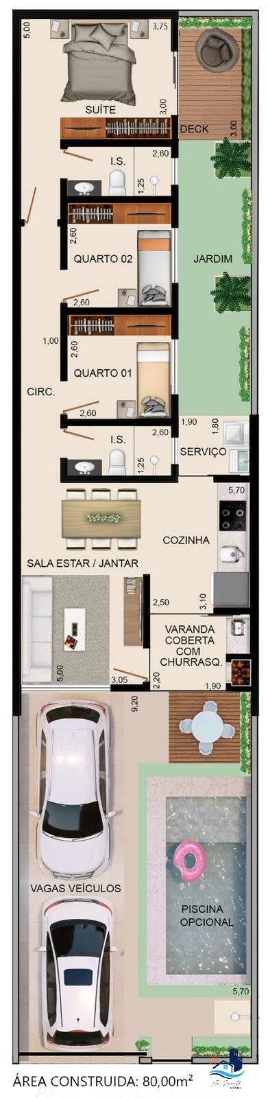 Casa, 3 quartos, 156 m² - Foto 5