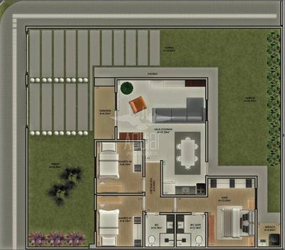 Casa, 3 quartos, 85 m² - Foto 4