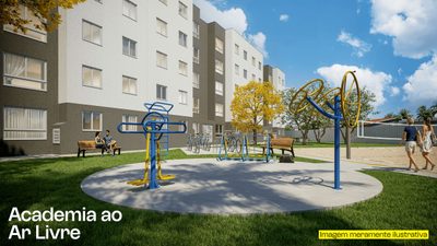 Apartamento, 2 quartos, 44 m² - Foto 2
