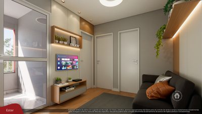 Apartamento, 1 quarto, 36 m² - Foto 5