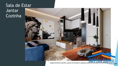 Apartamento, 2 quartos, 53 m² - Foto 1