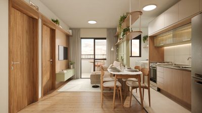 Apartamento, 2 quartos, 43 m² - Foto 2