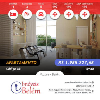 Apartamento, 4 quartos, 197 m² - Foto 1