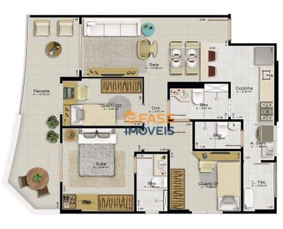 Apartamento, 3 quartos, 79 m² - Foto 5