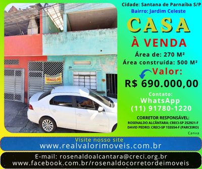 Casa, 5 quartos, 270 m² - Foto 1