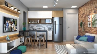Apartamento, 1 quarto, 27 m² - Foto 3