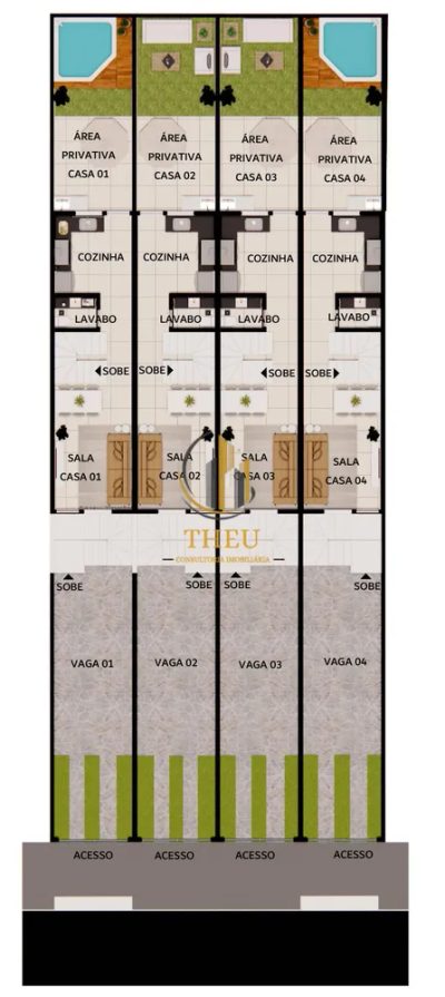 Sobrado, 2 quartos, 80 m² - Foto 4