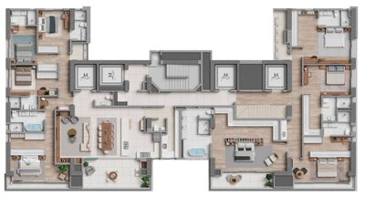 Apartamento, 4 quartos, 177 m² - Foto 4