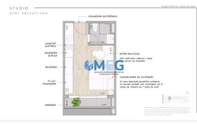 Kitnet-Studio, 27 m² - Foto 5