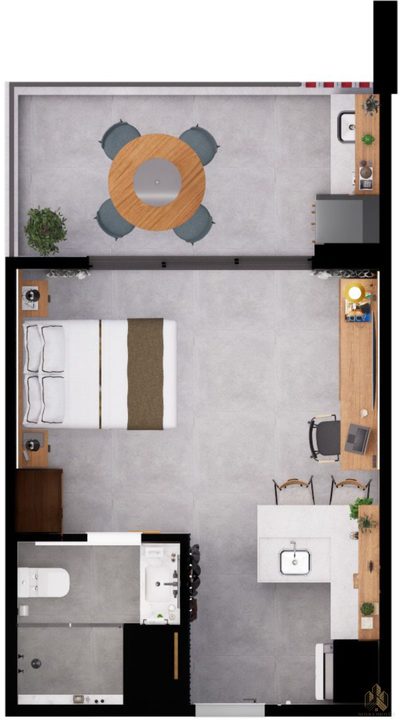 Apartamento, 35 m² - Foto 5