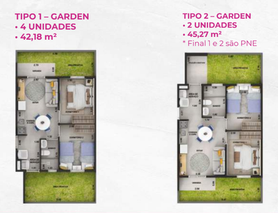 Apartamento, 2 quartos, 42 m² - Foto 2