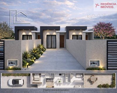 Casa, 2 quartos, 59 m² - Foto 2