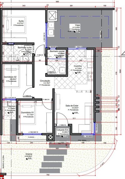 Sobrado, 3 quartos, 74 m² - Foto 2
