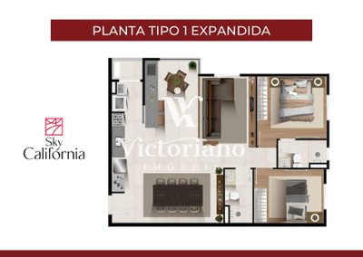 Apartamento, 2 quartos, 63 m² - Foto 5