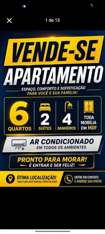 Apartamento, 6 quartos, 52 m² - Foto 1