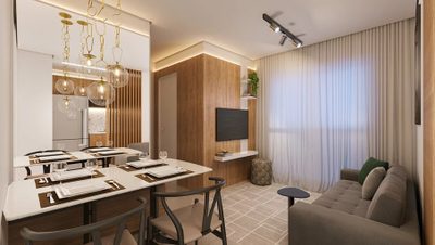 Apartamento, 1 quarto, 38 m² - Foto 3