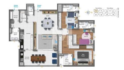Apartamento, 3 quartos, 151 m² - Foto 4