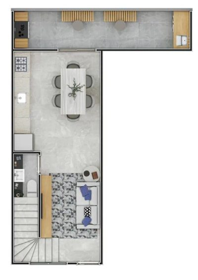 Casa, 2 quartos, 62 m² - Foto 3