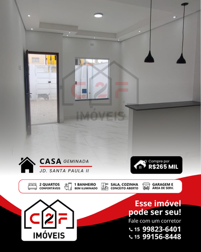 Casa, 2 quartos - Foto 1