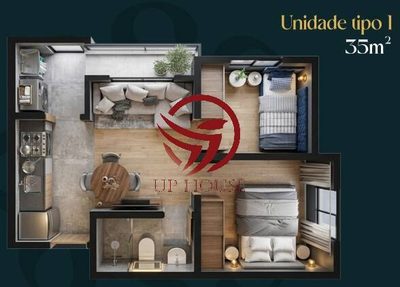 Apartamento, 2 quartos, 35 m² - Foto 3