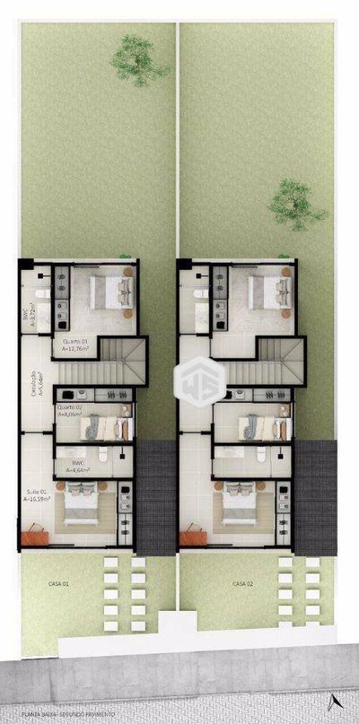 Sobrado, 3 quartos, 138 m² - Foto 2