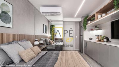 Apartamento, 1 quarto, 25 m² - Foto 3