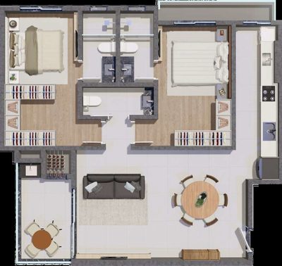 Apartamento, 80 m² - Foto 3