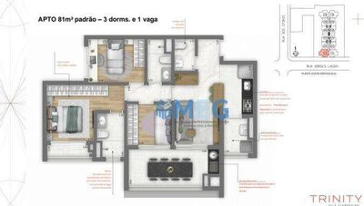 Apartamento, 3 quartos, 81 m² - Foto 4
