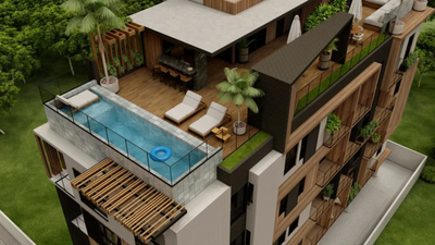 Cobertura, 2 quartos, 104 m² - Foto 1