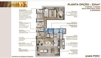 Apartamento, 3 quartos, 224 m² - Foto 5