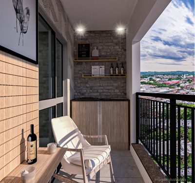 Apartamento, 2 quartos, 46 m² - Foto 3