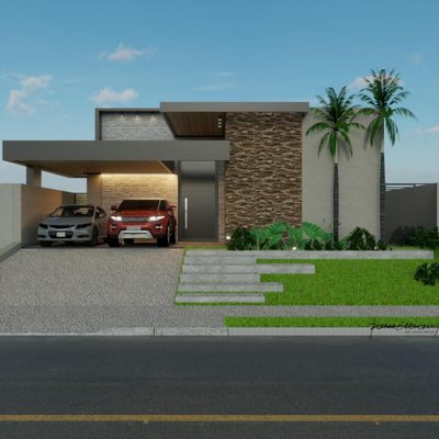 Casa de Condomínio, 3 quartos - Foto 1