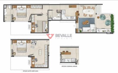 Cobertura, 2 quartos, 144 m² - Foto 5
