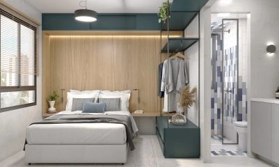 Apartamento, 2 quartos, 37 m² - Foto 2