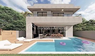 Casa de Condomínio, 4 quartos - Foto 1