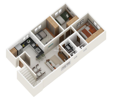 Cobertura, 3 quartos, 129 m² - Foto 2