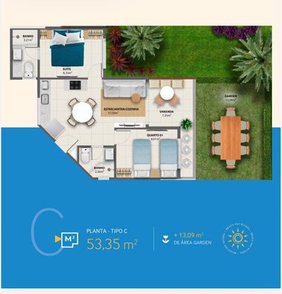 Apartamento, 2 quartos, 53 m² - Foto 4