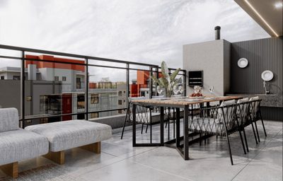 Cobertura, 3 quartos, 108 m² - Foto 1