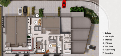 Apartamento, 1 quarto, 60 m² - Foto 2
